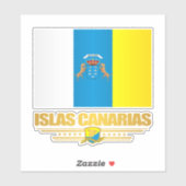 Sticker Les îles Canaries (Feuille)