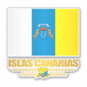 Sticker Les îles Canaries (Devant)