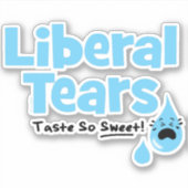 Sticker Les Larmes Libérales Taste So Sweet (Devant)