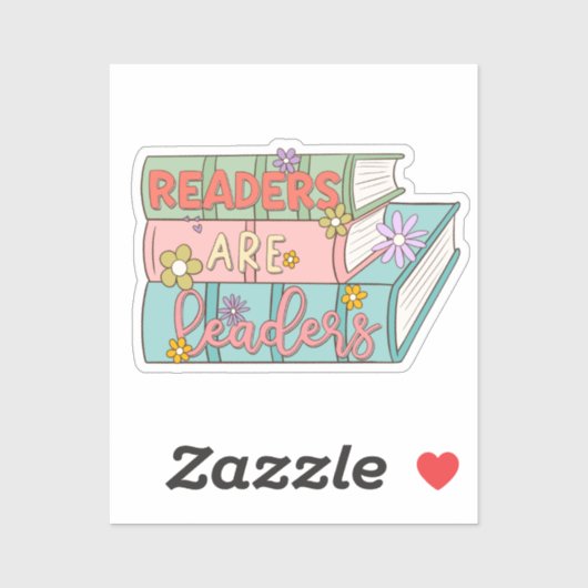 Sticker Les Lecteurs Sont Des Leaders (Feuille)