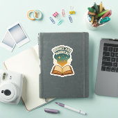 Sticker Les livres sont magiques,Livre ouvert (Couverture iPad)
