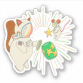 Sticker Les lucioles ont été ennuyeuses (Devant)