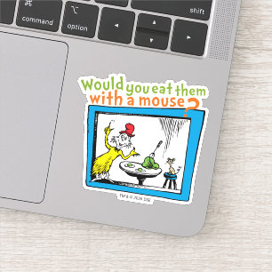 Sticker Les mangeriez-vous avec une souris ?