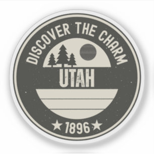 Sticker Les Mighty 5 de l'Utah - Cadeau des parcs nationau