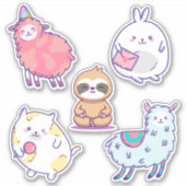 Sticker Les mignons animaux (Devant)
