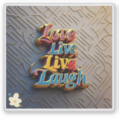 Sticker "Les moments précieux de la vie" (Devant)