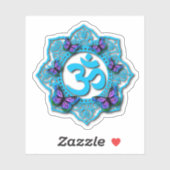 Sticker Les monarques | ohm symbole zen | (Feuille)