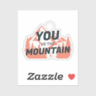 Sticker Les montagnes appellent et je dois allerLe Mont