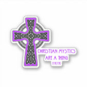 Sticker Les Mystiques Chrétiens Sont Une Chose (Devant)