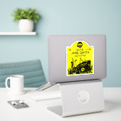 Sticker Les naufrages (Ordinateur portable sur le bureau)