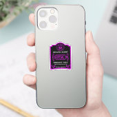 Sticker Les odeurs essentielles d'huile (Téléphone)