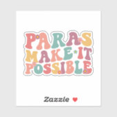Sticker Les Paras Rendent Possible (Feuille)