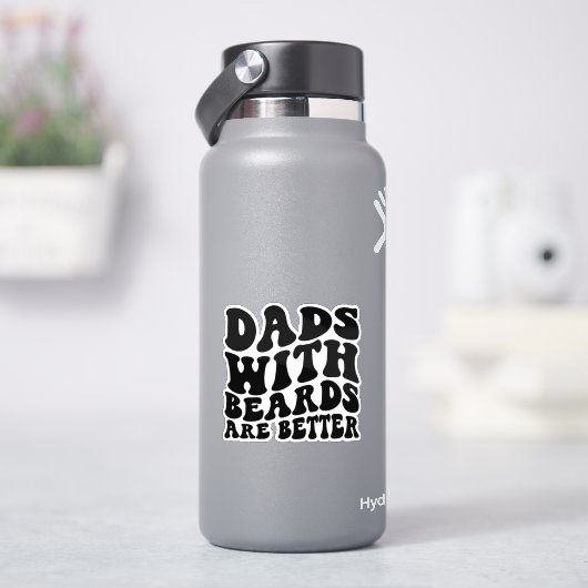 Sticker Les Pères Avec Des Oreilles Sont Meilleurs, Drôle  (HydroFlask)