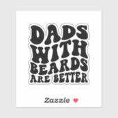 Sticker Les Pères Avec Des Oreilles Sont Meilleurs, Drôle  (Feuille)