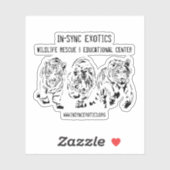 Sticker Les petits garçons - (Feuille)