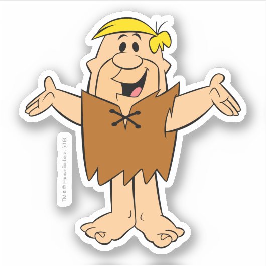 Sticker Les Pierrafeu | Barney Rubble (Devant)