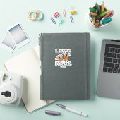 Sticker Les Pierrafeu | Fred & Barney - Let's Rock (Couverture iPad)