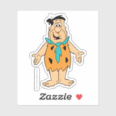 Sticker Les Pierrafeu | Fred Flintstone (Feuille)