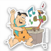 Sticker Les Pierrafeu | Fred Flintstone Dancing (Devant)
