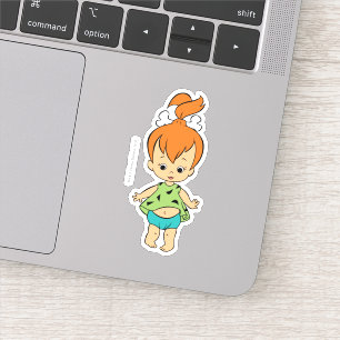 Sticker Les Pierrafeu   Pierre de caillou