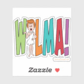 Sticker Les Pierrafeu | WILMA ! (Feuille)