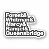 Sticker Les projets (Devant)