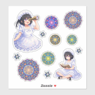 Sticker Les rêves kaléidoscope de Mirabella – Mandalas mag