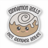 Sticker Les rôles de la cannelle ne sont pas ceux du genre (Devant)