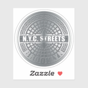 Sticker Les rues de New York Brooklyn