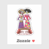Sticker Les Soeurs De Calavera Dia De Los Muertos (Feuille)