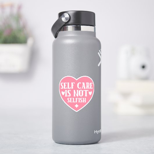 Sticker Les soins personnels ne sont pas égoïstes (HydroFlask)