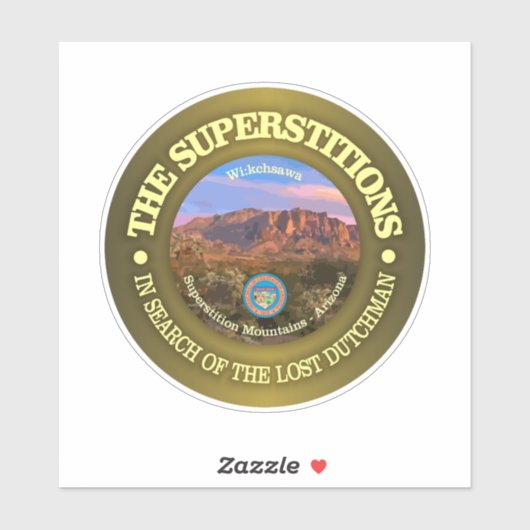 Sticker Les superstitions (Feuille)