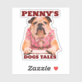 STICKER LES TALES DE CHIENS DE PENNY (Feuille)