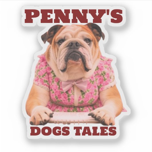 STICKER LES TALES DE CHIENS DE PENNY (Devant)