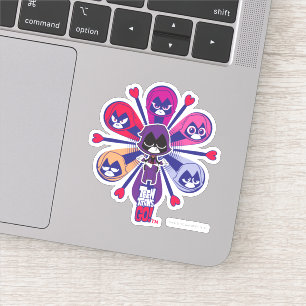 Sticker Les titans de l'adolescence vont ! Emoticlones de