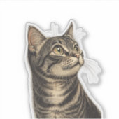 Sticker Les trésors tabby de Dürer 1 (Devant)