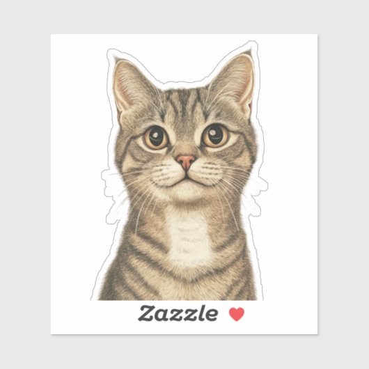 Sticker Les trésors tabby de Dürer 2 (Feuille)