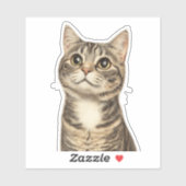 Sticker Les trésors tabby de Dürer 4 (Feuille)