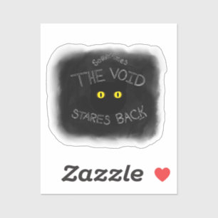 Sticker Les yeux vides de retour