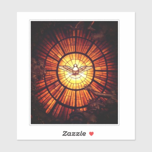 Sticker L'Esprit Saint (Bernini) (Feuille)