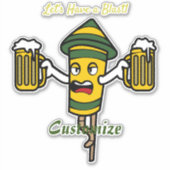 Sticker Let's Have a Blast Thunder Cove (Devant)