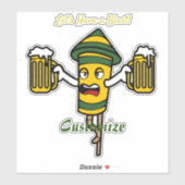 Sticker Let's Have a Blast Thunder Cove (Feuille)