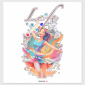 Sticker Let's Have Fun,Life a Roller Coaster (Feuille)