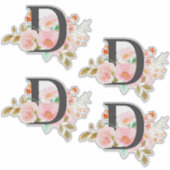 Sticker Letter D (Devant)