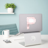 STICKER LETTERS MADE UP OF HEARTS (Ordinateur portable sur le bureau)