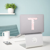 STICKER LETTERS MADE UP OF HEARTS (Ordinateur portable sur le bureau)