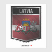 Sticker Lettonie (Feuille)