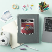 Sticker Lettonie (Couverture iPad)