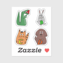 Lettre A Alligator Bodysuit Bébé. Alpe d'animal mi