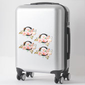 Sticker Lettre C (Sur valise)